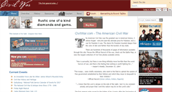 Desktop Screenshot of civilwar.com